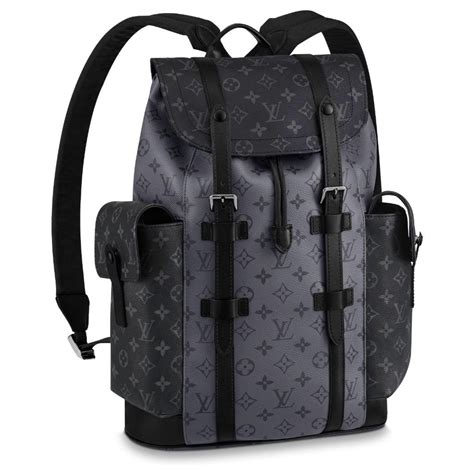 louis vuitton backpack grey